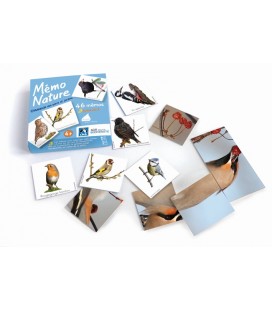 Mémo Nature oiseaux des parcs et jardins
