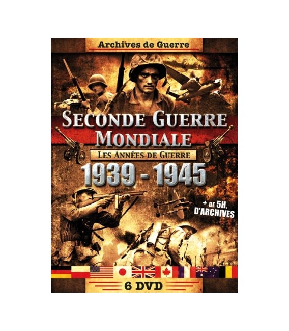 LES ANNEES DE GUERRE 1939 - 1945 - Digipack 6 DVD