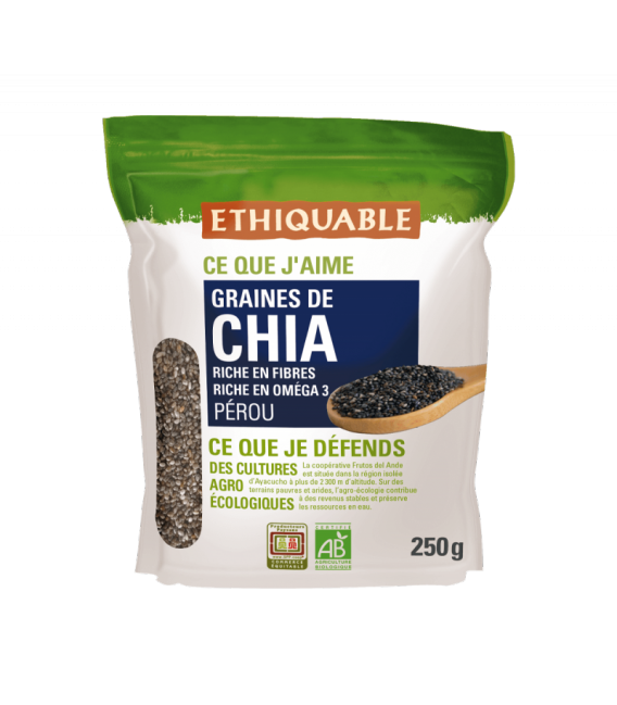 Graines de chia bio & équitable