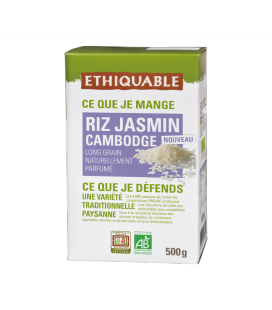 Riz Jasmin du Cambodge bio & équitable