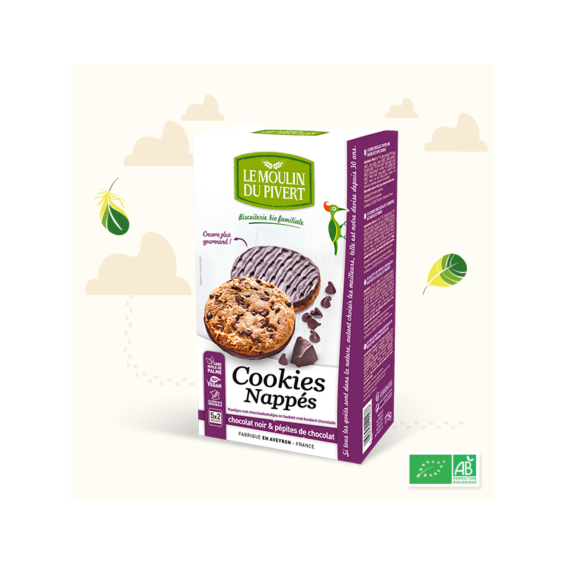 Cookies noix de Pécan et pepites de chocolat