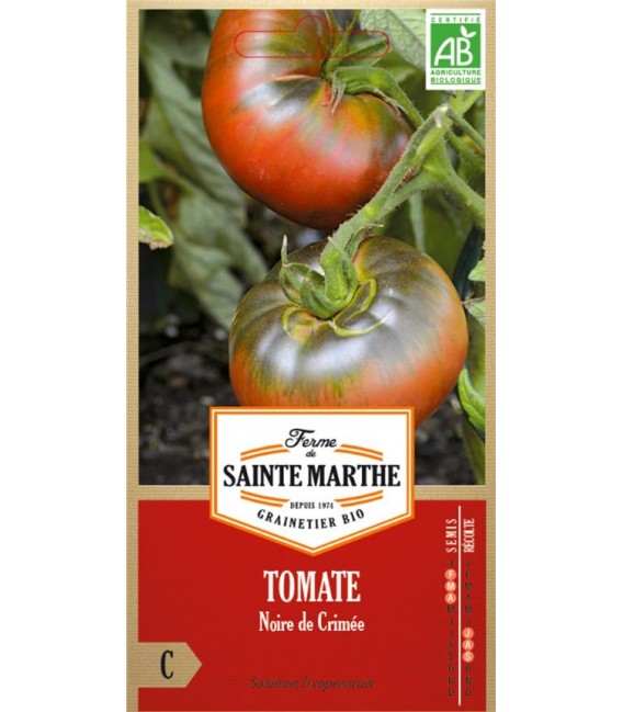 TOMATE Noire de Crimée AB - Semences reproductibles bio