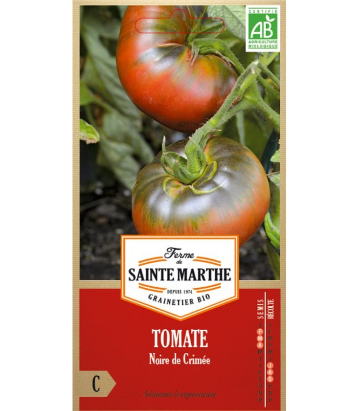 TOMATE Noire de Crimée AB - Semences reproductibles bio