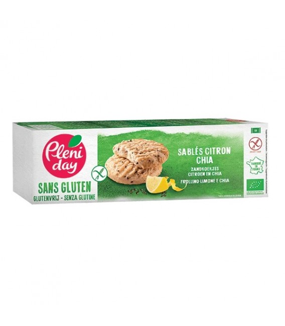 Sablés Citron Chia Sans Gluten Bio