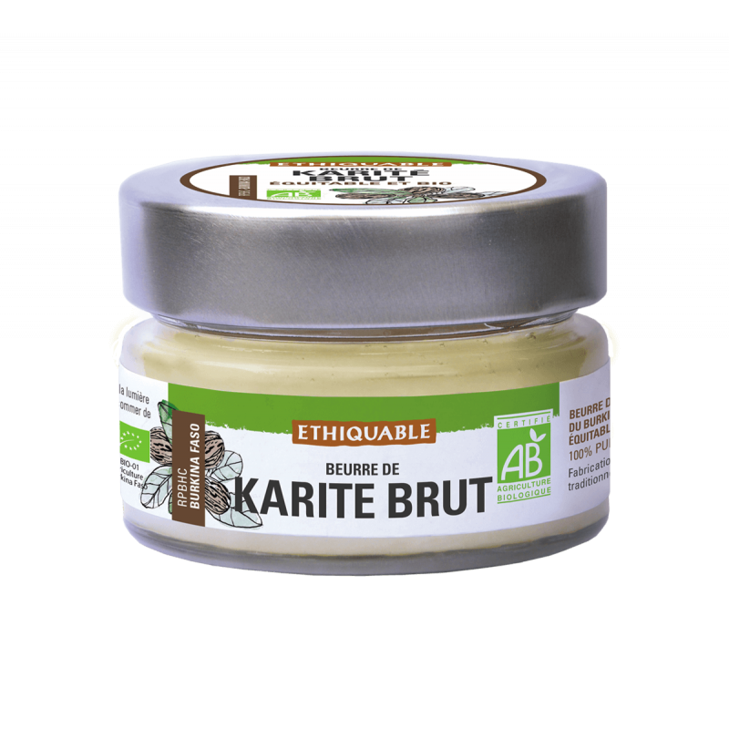 Beurre de karité premium bio & équitable 150 ml
