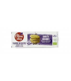 DATE DÉPASSÉE - Sablés Graines Sans Sucre Ajoute Bio