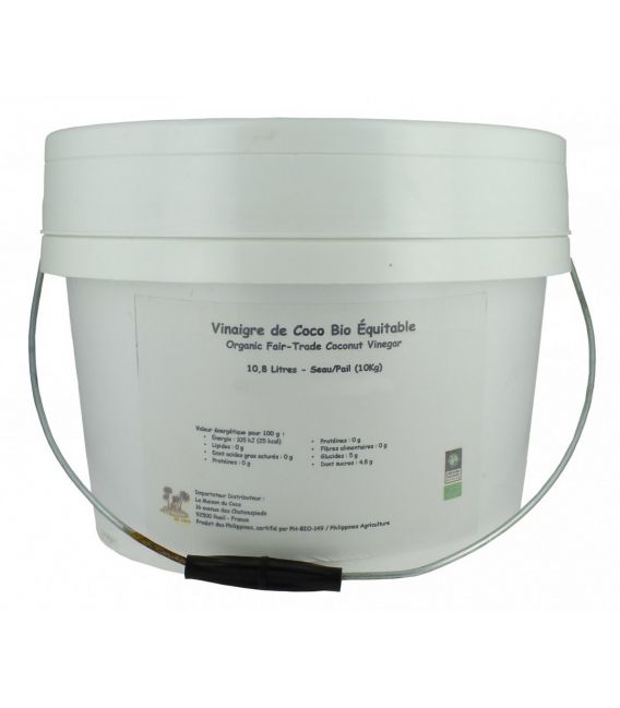 Vinaigre de coco 10 Kg bio