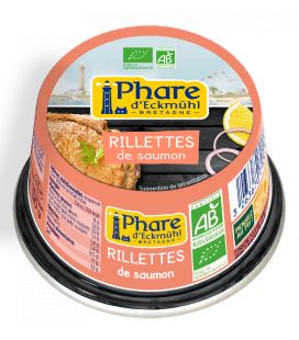 Rillettes de saumon bio 120 g