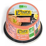 Rillettes de saumon bio 120g