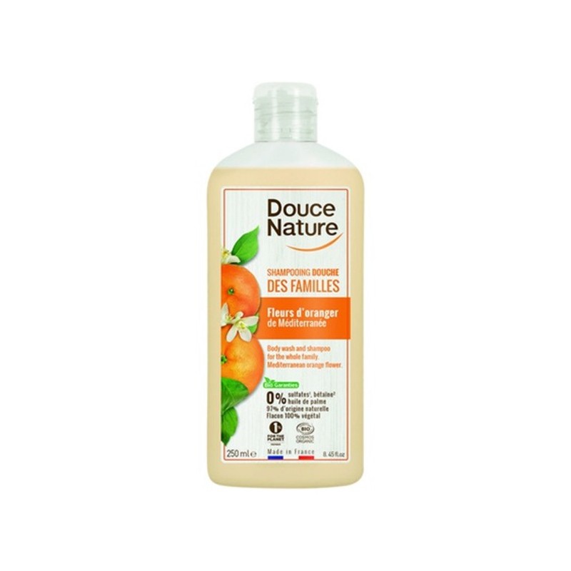 Shampooing Douche des familles Fleurs d'oranger