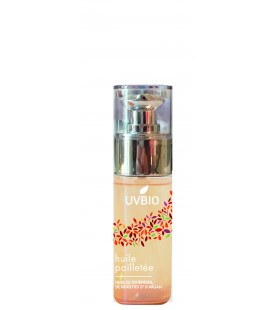 Huile pailletée sublimatrice bio et Vegan 50 mL