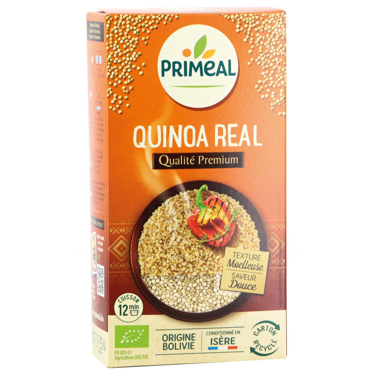 Bio Quinoa jaune Marangani, très savoureux.