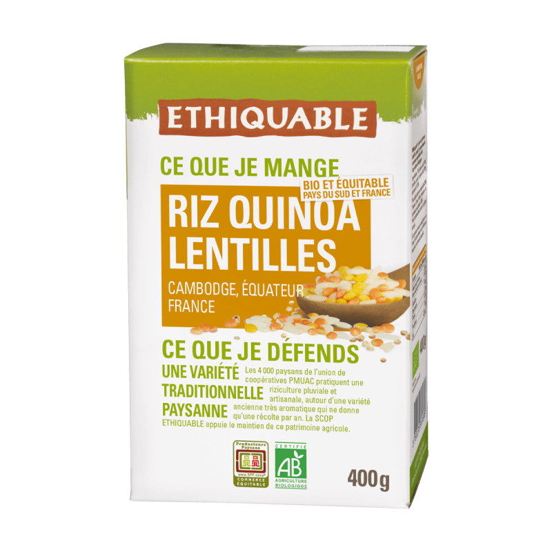 Riz Jasmin Complet du Cambodge bio & équitable