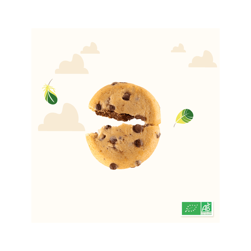 Cookies tout chocolat bio et équitable