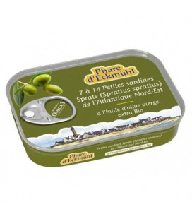 SPARTS Petites Sardines à l'huile d'Olive Vierge