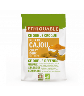 Noix de Cajou Curry Doux bio & équitable
