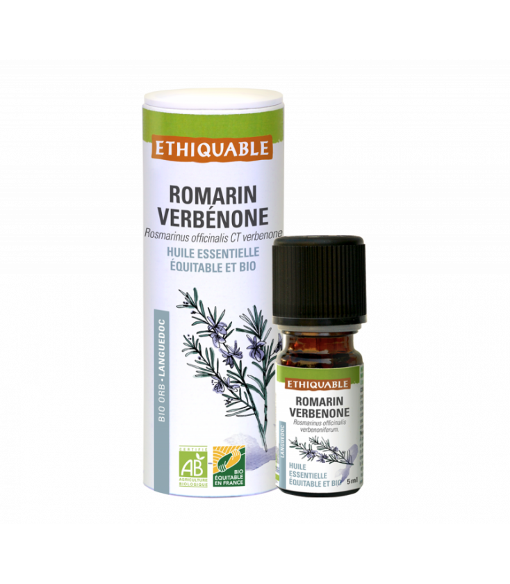 Romarin Verbenone - Huile essentielle bio & équitable