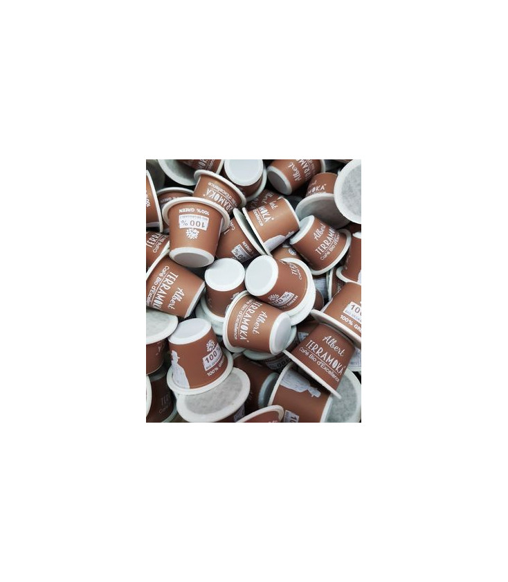 Capsules biodégradables de café bio ALBERT x15