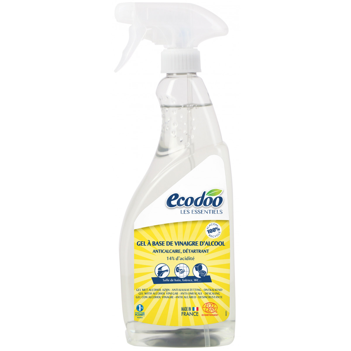 Détartrant anti calcaire écologique liquide 750ml