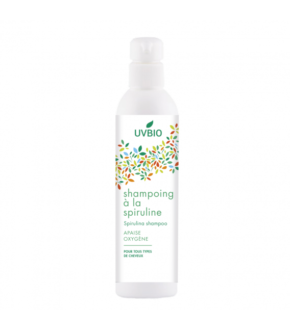 Shampoing à la spiruline bio