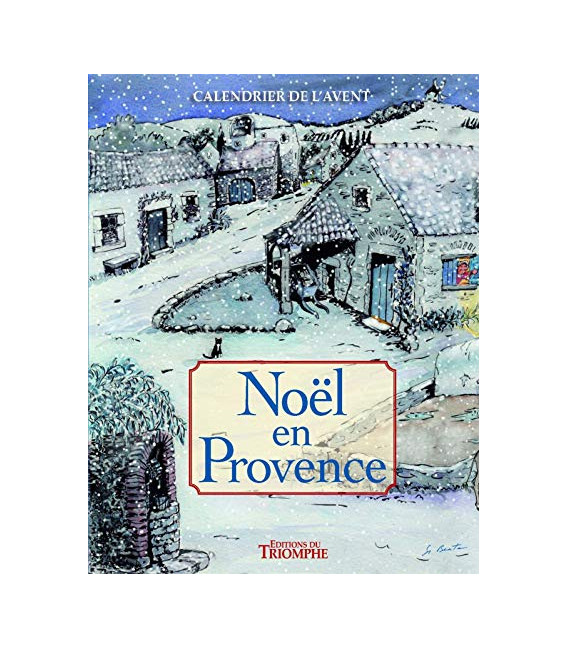 Calendrier de l'Avent - Noël en Provence Avec 1 Livret Guide
