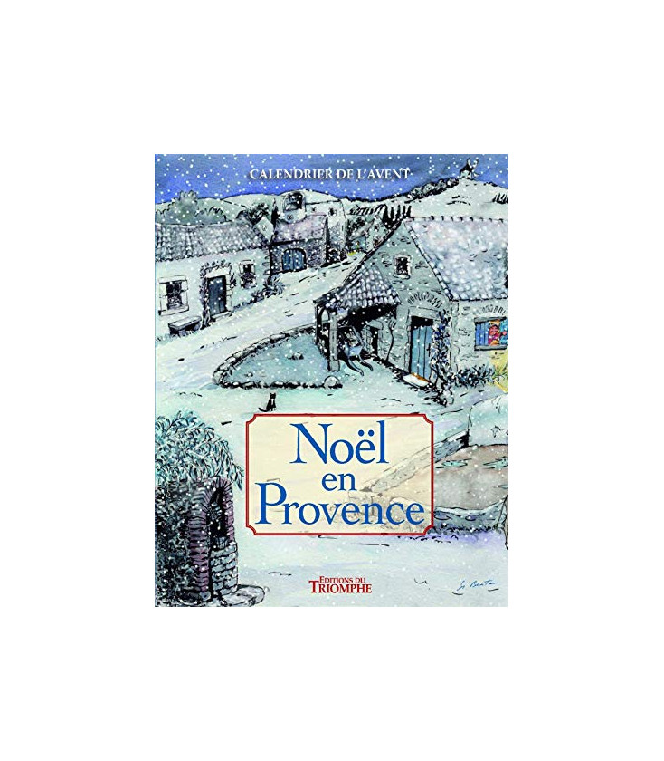 Calendrier de l'Avent - Noël en Provence Avec 1 Livret Guide