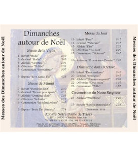 Dimanche autour de Noël - Choeur de l'Abbaye de Triors