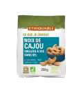 Noix de Cajou grillées à sec SANS SEL bio & équitable