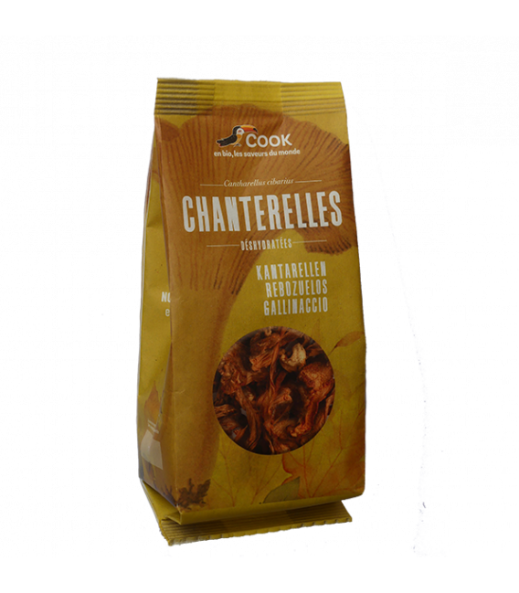 Chanterelle ou Girole Déshydratés bio