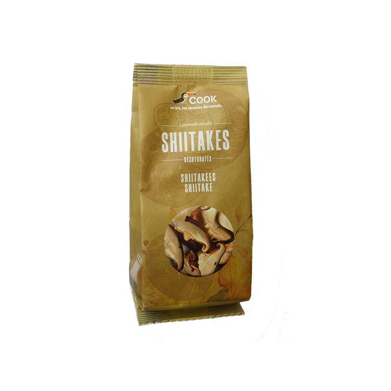 Shiitake Déshydratés bio