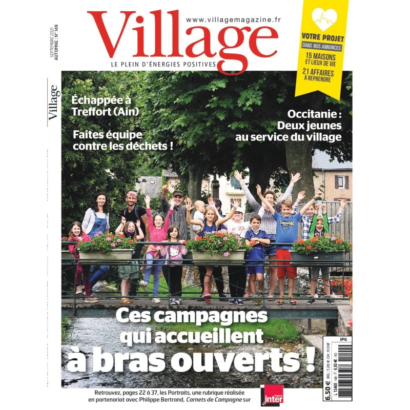 Magazine "Village" août 2020 n°145