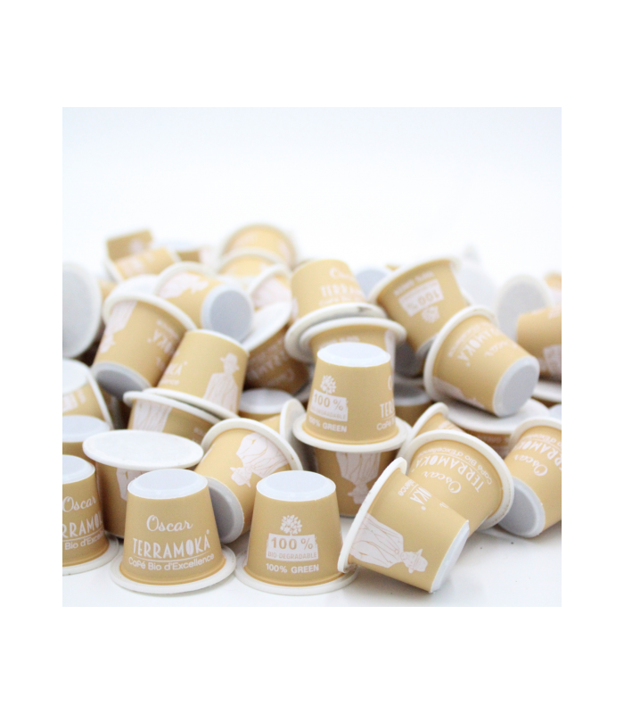 Capsules de Café Home-Compost Lungo Bio - Artisans du Monde - La