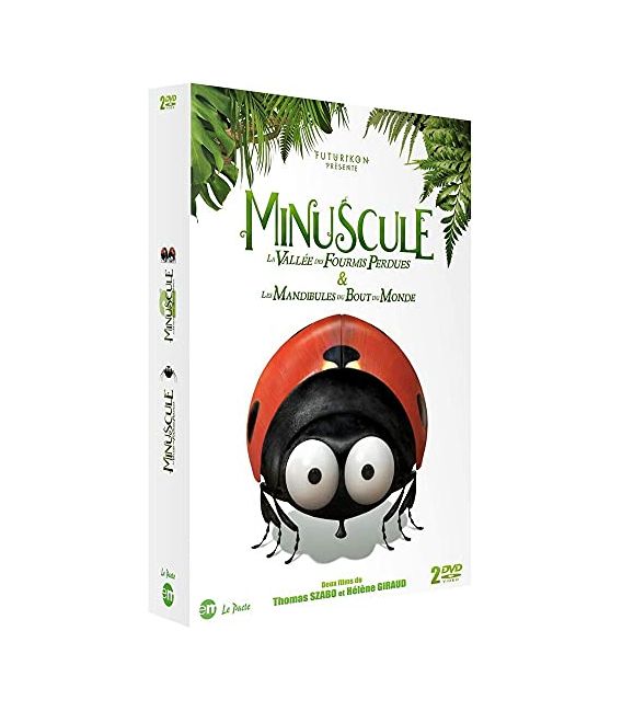 Minuscule-Coffret-La Vallée des Fourmis perdues & Les Mandibules du Bout du Monde (neuf)