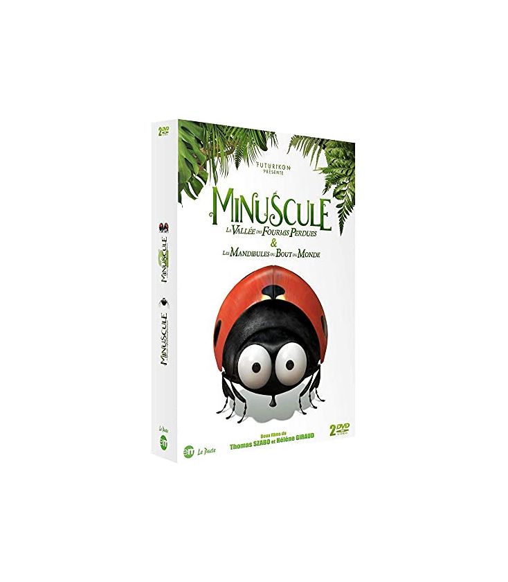 Minuscule-Coffret-La Vallée des Fourmis perdues & Les Mandibules du Bout du Monde (neuf)