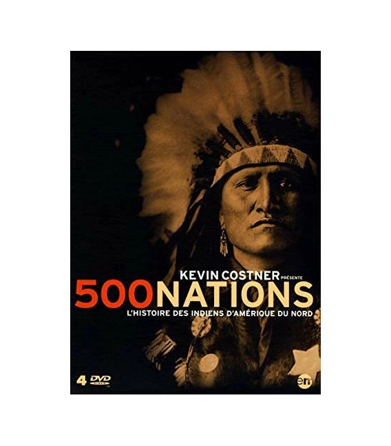 500 Nations L'histoire des indiens d'amérique du nord(Coffret 4 DVD) (neuf)