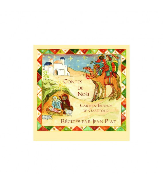 Contes de Noël CD récités par Jean Piat de Carmen Bernos de Gasztold - (JO-cdcn)