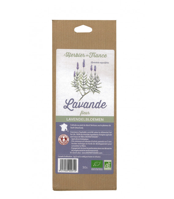 Lavande Feuilles, Fleur, Racine Bio