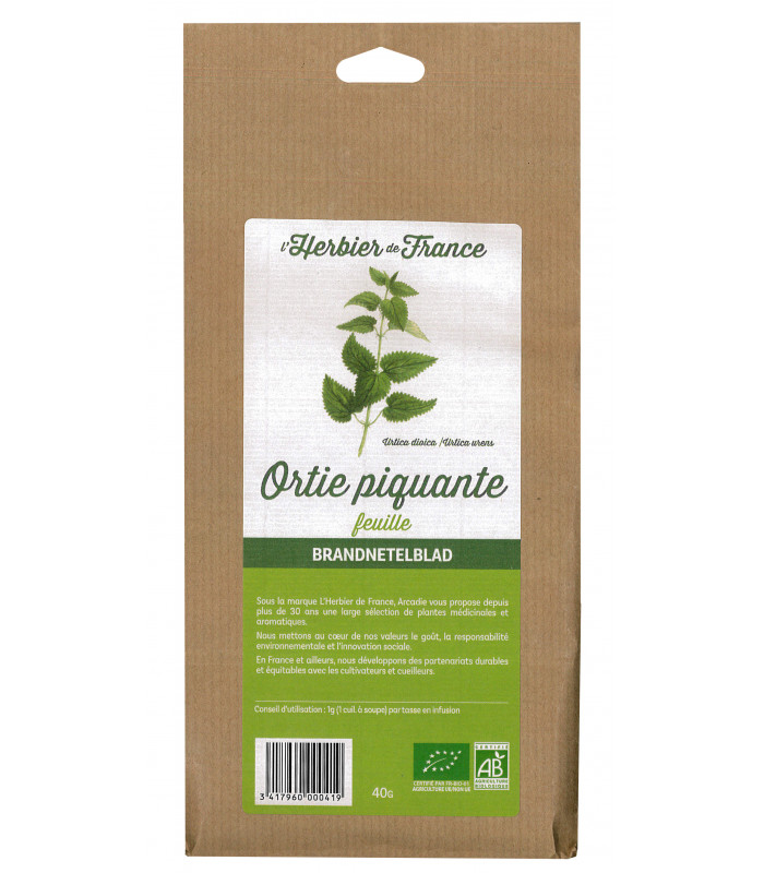 La tisane d'ortie piquante Bio - Marque Parenthese Café