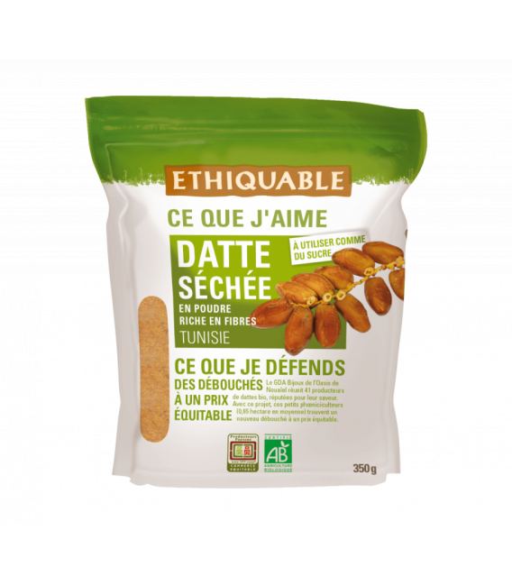 Poudre de Datte Séchée bio & équitable