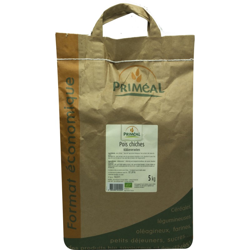 Pois Chiches RHD 5 kg bio et équitable