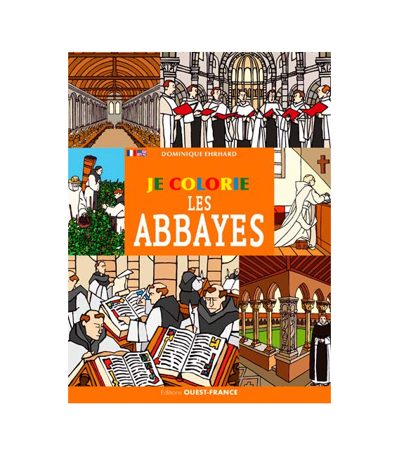 Je Colorie Les Abbbayes (Nouveau)