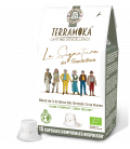 Capsules biodégradables de café bio NELSON (déca) x15