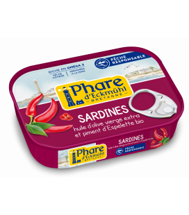 Sardines au piment d'Espelette bio