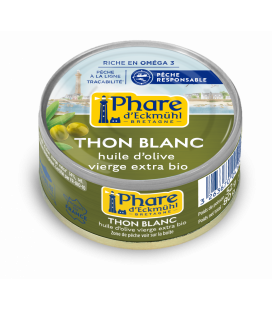 Thon blanc à l'huile d'olive vierge extra bio