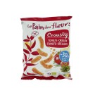 Crousty Tomate - Origan -30% sel bio et vegan