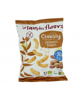 Crousty Cacahuète -30% sel bio et vegan
