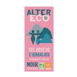 Chocolat NOIR Sel Rose de l'Himalaya bio et équitable