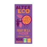 Chocolat NOIR Fruit de la Passion bio et équitable