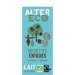 Chocolat Lait Noisettes Entières bio et équitable