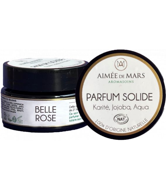 Parfum Solide BELLE ROSE - Cosmos Natural